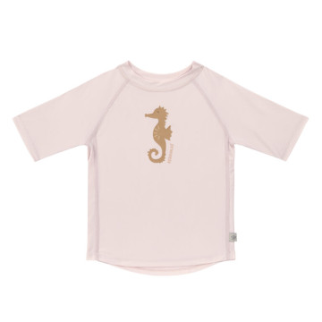 Short Sleeve Rashguard 2023 seahorse light pink 07-12 mon.