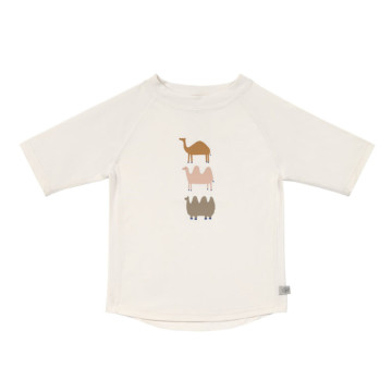 Short Sleeve Rashguard camel nature 07-12 mon.