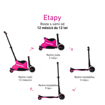 Xtend Scooter Ride-on pink