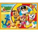 Puzzle 4v1 Prázdniny Tlapková Patrola/Paw Patrol 28,5x20,5cm v krabici 28x28x6cm