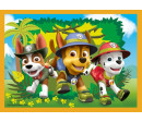 Puzzle 4v1 Prázdniny Tlapková Patrola/Paw Patrol 28,5x20,5cm v krabici 28x28x6cm