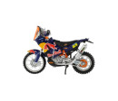 Motorka Bburago KTM 450 Rally (Dakar Rally) kov/plast 12cm v krabičce 17x11x7cm