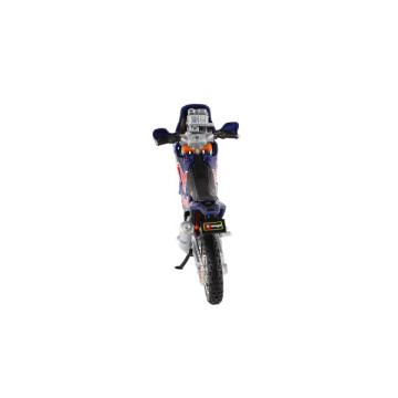 Motorka Bburago KTM 450 Rally (Dakar Rally) kov/plast 12cm v krabičce 17x11x7cm