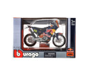 Motorka Bburago KTM 450 Rally (Dakar Rally) kov/plast 12cm v krabičce 17x11x7cm