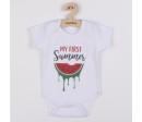 Body s potiskem New Baby My first Summer