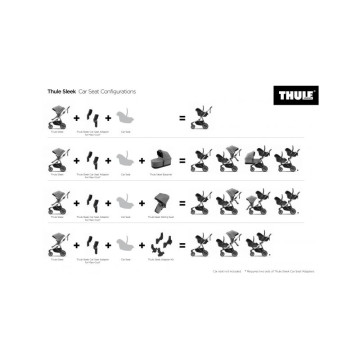 THULE SLEEK GREY MELANGE