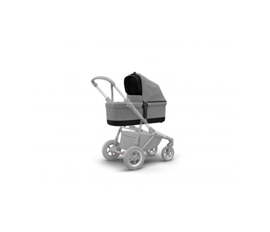 KORBIČKA THULE SLEEK BASSINET GREY MELANGE