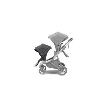 SOUROZENECKÉ SEDADLO THULE SLEEK SHADOW GREY