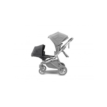 SOUROZENECKÉ SEDADLO THULE SLEEK SHADOW GREY