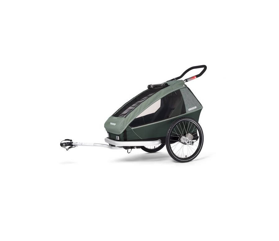 CROOZER KID FOR 1 PLUS Vaaya JUNGLE GREEN VÝPRODEJ