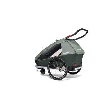 CROOZER KID FOR 2 PLUS Vaaya JUNGLE GREEN VÝPRODEJ