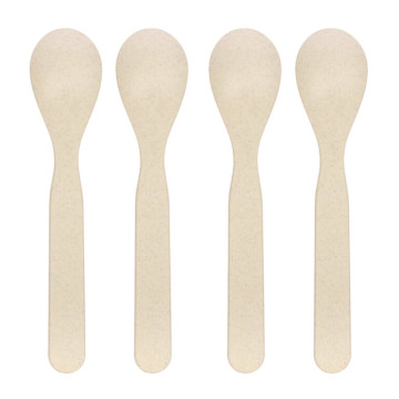 Spoon Set PP/Cellulose Happy Rascals Heart lavender