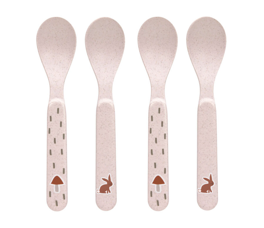 Spoon Set PP/Cellulose Little Forest rabbit