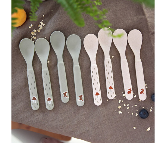 Spoon Set PP/Cellulose Little Forest rabbit