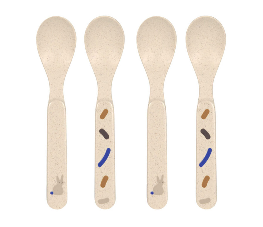 Spoon Set PP/Cellulose Little Mateys royal blue