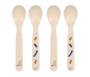 Spoon Set PP/Cellulose Little Mateys royal blue