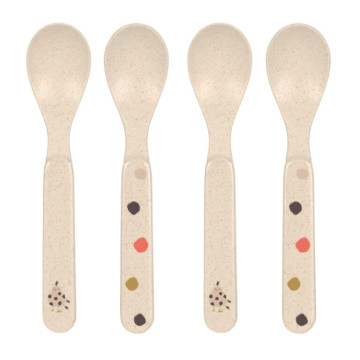 Spoon Set PP/Cellulose Little Mateys spicy orange