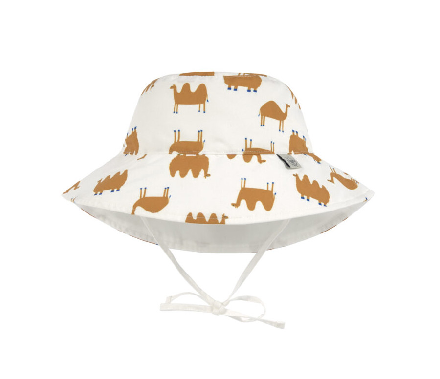 Sun Protection Bucket Hat camel nature 19-36 mon.