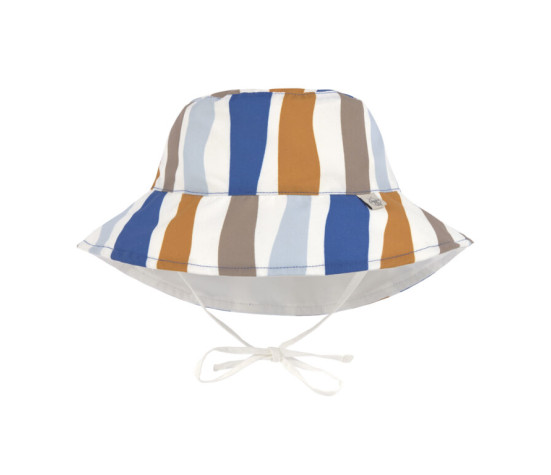 Sun Protection Bucket Hat waves blue/nature 07-18 mo.