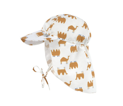 Sun Protection Flap Hat camel nature 07-18 mon.