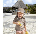 Sun Protection Flap Hat camel pink 07-18 mon.