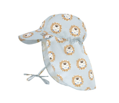 Sun Protection Flap Hat lion powder blue 07-18 mon.