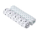 Swaddle blanket 120x120 2023 Little Chums dog