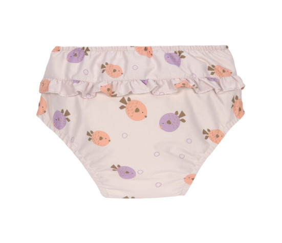 Swim Diaper 2023 Girls block stripes milky/peach 07-12 mon.