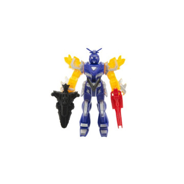 Transformer bojovník/robot figurka plast 15cm 4 barvy na kartě