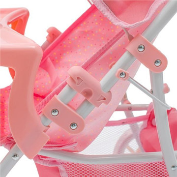 Sportovni kočárek pro panenky Baby Mix Lana pink