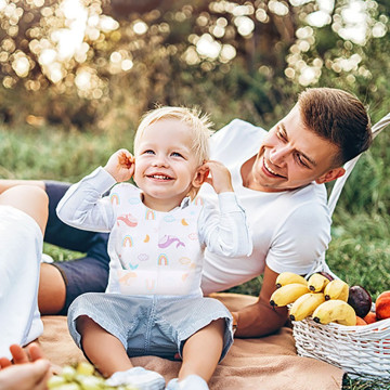 Jednorazové dětské bryndáčky BabyOno 10ks v balení