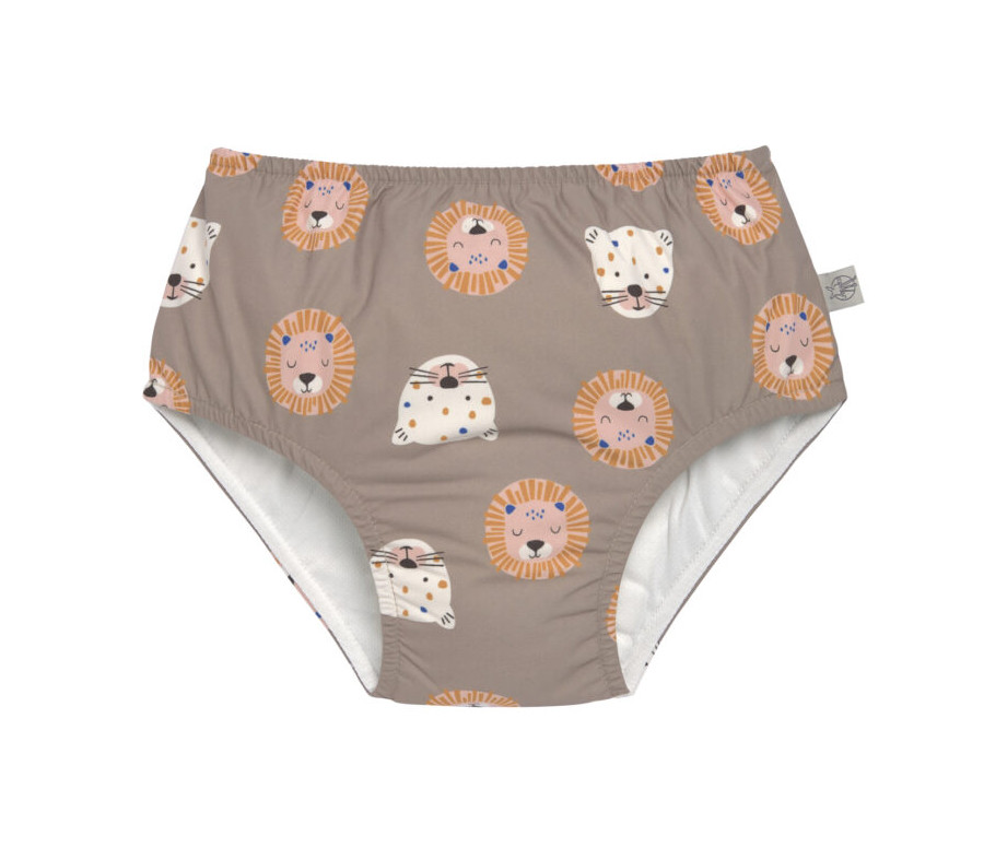 Swim Diaper Girls wild cats choco 07-12 mon.