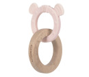 Teether Ring 2in1 Wood/Silicone 2023 Little Chums mouse