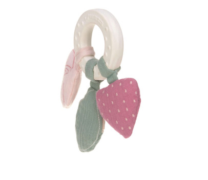 Teether Ring Natural Rubber 2022 butterfly