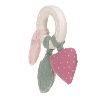 Teether Ring Natural Rubber 2022 butterfly