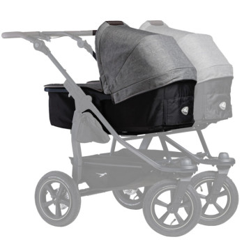 carrycot duo2 combi prem. grey