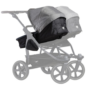 carrycot duo2 combi prem. grey