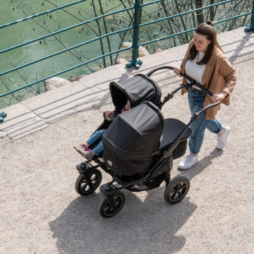 carrycot duo2 combi prem. grey