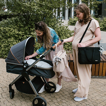 Stylová taška na kočárek CARMEN Baby Ono béžová