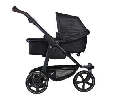 mono2 combi pushchair - air chamber wheel black