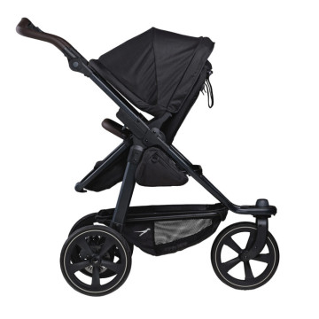 mono2 combi pushchair - air chamber wheel black