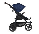 mono2 combi pushchair - air chamber wheel navy