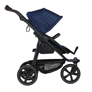 mono2 combi pushchair - air chamber wheel navy