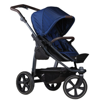 mono2 combi pushchair - air chamber wheel navy