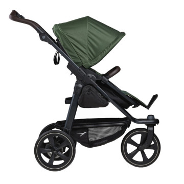 mono2 combi pushchair - air chamber wheel olive