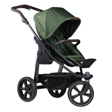 mono2 combi pushchair - air chamber wheel olive