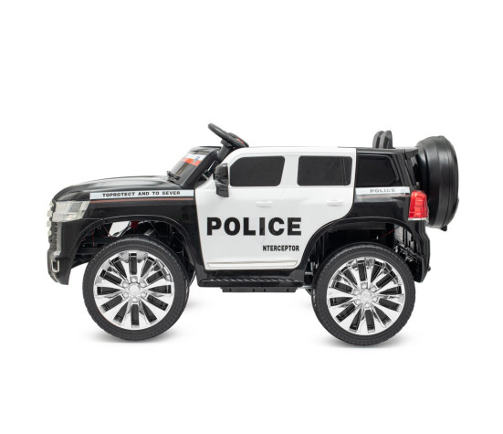 Dětské elektrické autíčko Baby Mix Police 4x4 černé