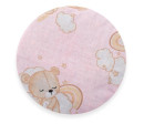 Termofor s višňovými peckami New Baby BASIC Bear pink