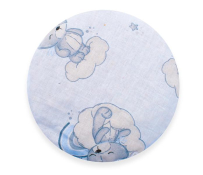 Termofor s višňovými peckami New Baby BASIC Bear blue