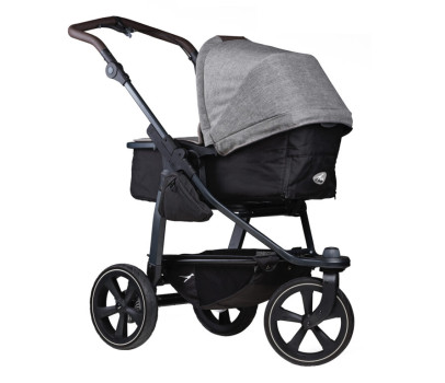 mono2 combi pushchair - air chamber wheel prem.grey